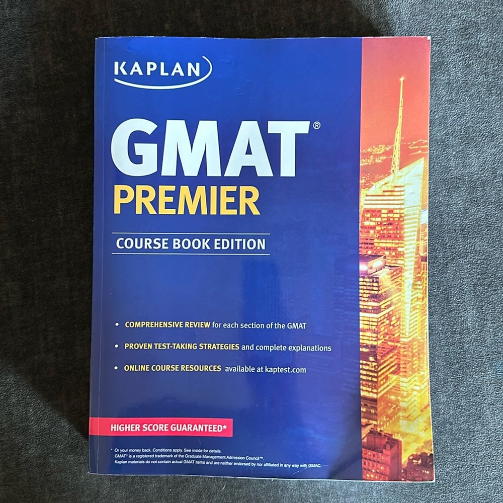 Kaplan GMAT PREMIER COURSE BOOK EDITION 2015